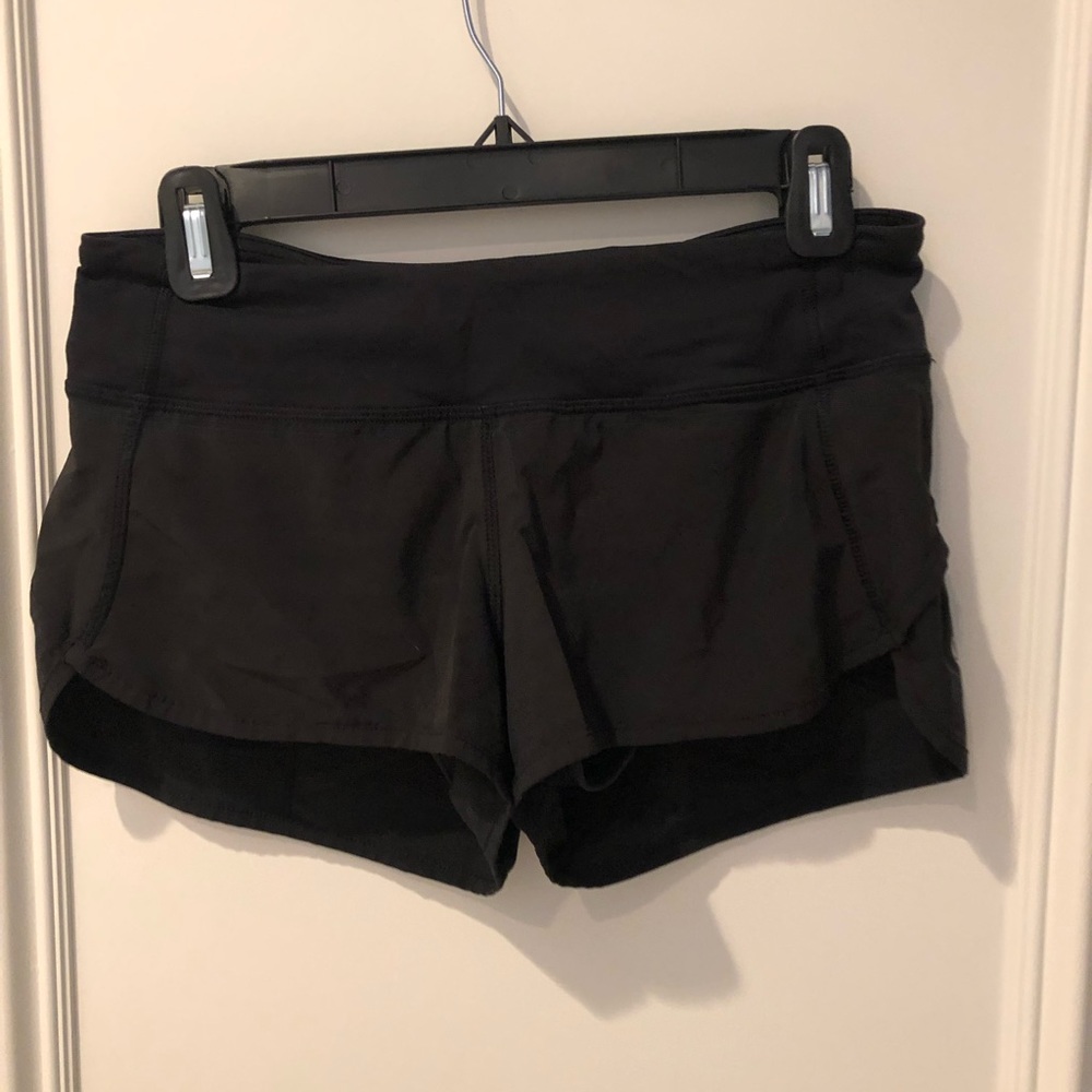 CLASSIC BLACK LULULEMON SHORTS 🖤